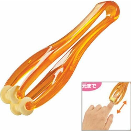 Hot Elastic Dual Roller Joint Massage Tools Hand Finger Massager Relax Blood Face Lift Tools Mouth And Ears Massage Tools