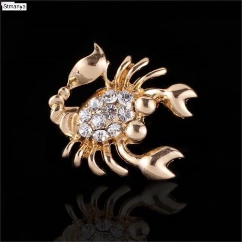 Personality scorpion brooch Korean version of the high-end suits mens brooches children corsage H1115
