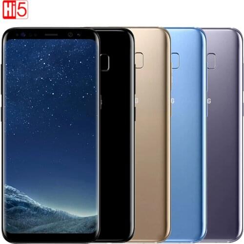 Original Unlocked Samsung Galaxy S8 Plus 4G RAM 64G ROM 6.2" Octa core 4G LTE 3500mAh Mobile Phone Fingerprint Smartphone