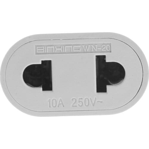 New US Female To EU Male AC Power Plug Converter Worldwide Travel Charger Adapter