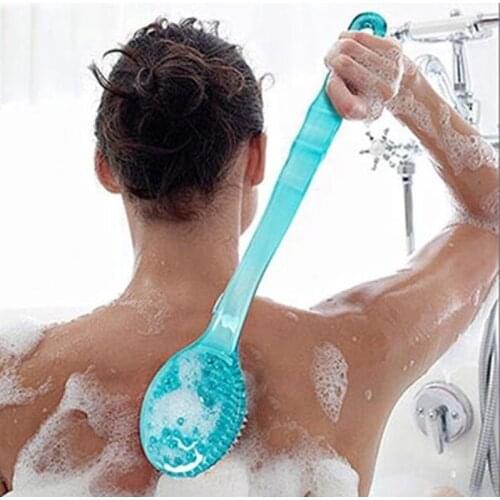Shower Body Brush with Long Handle Bathroom Massage Brush Skin Care Shower Cleaning Brush щетка для тела массажная щетка