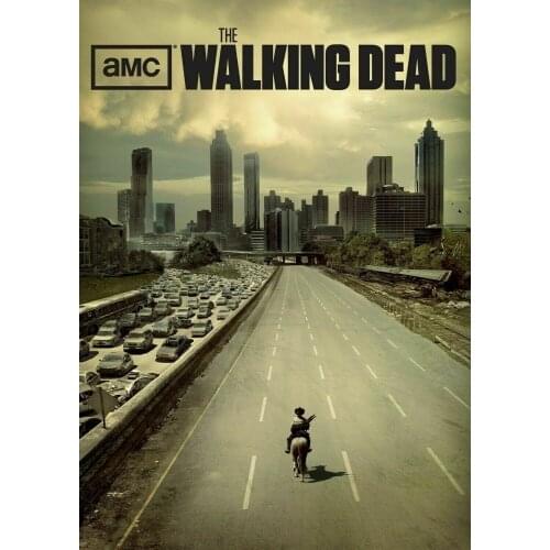 The Walking Dead TV Art Film Print Silk Poster Home Wall Decor 24x36inch