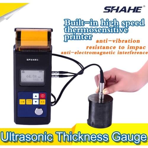 Leeb 342 ultrasonic thickness gauge with printer plate digital thickness gauge metal