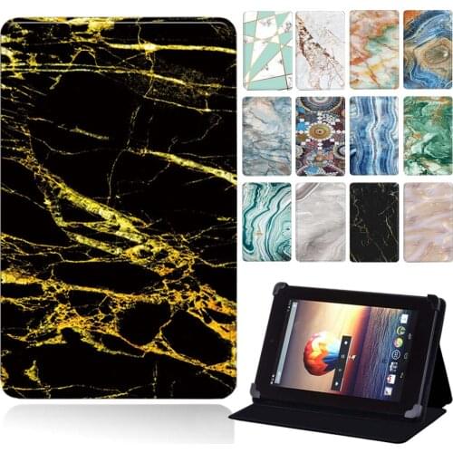 Universal Tablet Case for HP Slate 7/Stream 7/Slate 10 HD Ultra-Thin Leather Anti-Drop Bracket Protective Cover Case+ Stylus