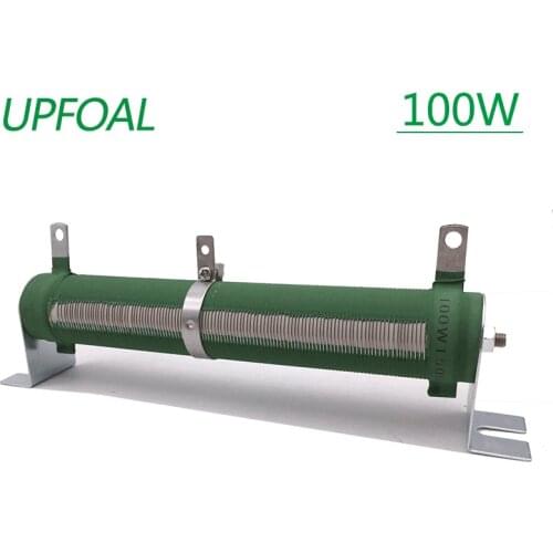 100w variable resistor,potentiometer,porcelain tube,adjustable resistor,sliding rheostat