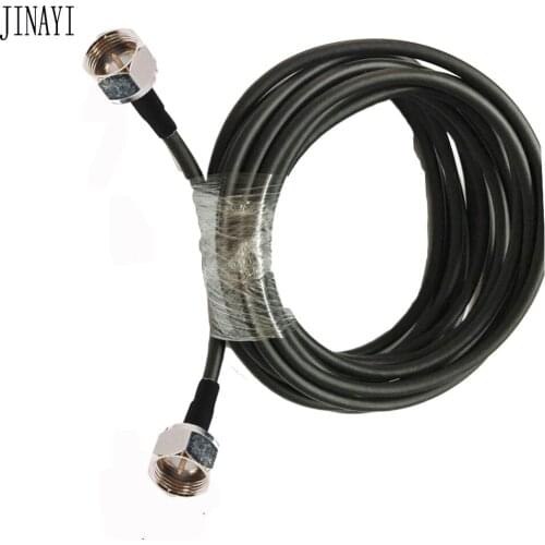 50-3 RG58 Coaxial Cable F Male Female to F male connector RF Adapter Cable 50ohm 1m 3m 5m 10m