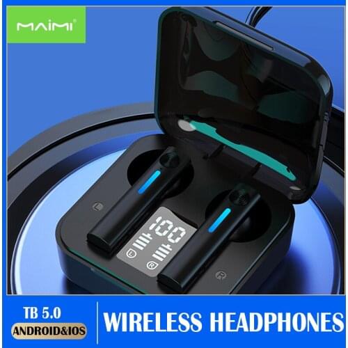 T13 Bluetooth Earphones Wireless Headphones Touch Control Sports Earbuds Microphone Works On All Smartphones Music Headset TWS