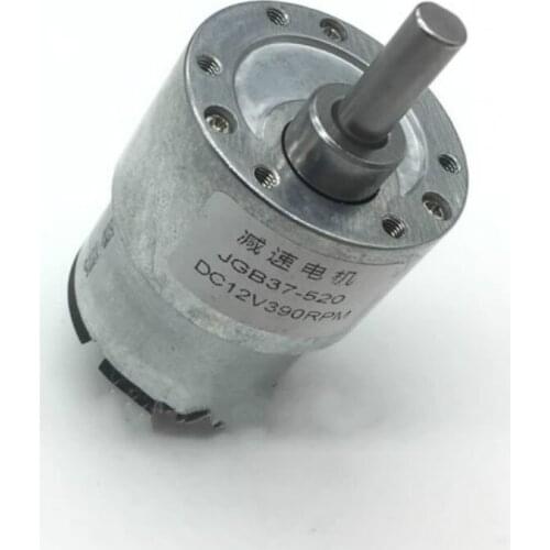DC 6V12V24V 7-960rpm Gear Reduction Motor High Torque Turbo Geared Motor Electric Gearbox Reducer Low speed