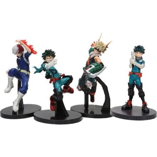 My Hero Academia figure Shoto Action Figure Fighting Version Katsuki Bakugo Izuku Middria Shoto Todorki model Figure toy