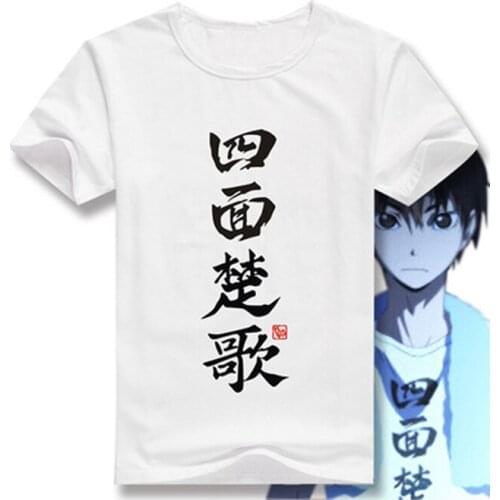Haikyuu!! T-shirt Casual kageyama tobio Cosplay T Shirt Anime Cotton Short Sleeve Tees