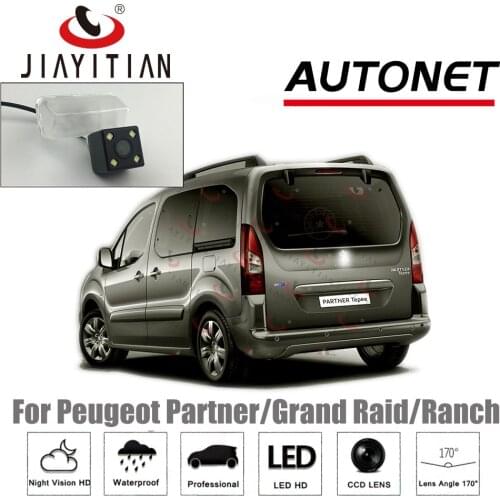 JiaYiTian Rear Camera For Peugeot Partner Tepee/Grand Raid/Ranch/Berlingo 2/Backup Camera CCD/Night Vision/License Plate camera