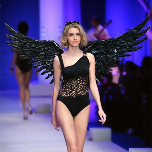 Cosplay show feather wing T-stage model catwalk shows wing party performance shows props cos photography show prop