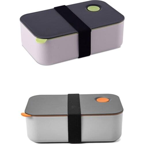 Lunch Box Eco Friendly Food Container Bento Microwave Heated Lunch Box for Kids Health Food Box Lunchbox Meal