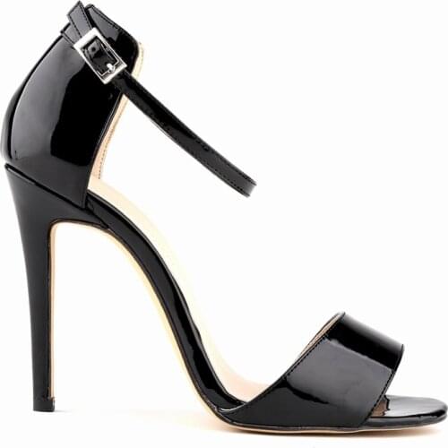 Loslandifen Fashion Summer Open Toe Ankle Straps Sandals Women Shoes High Heels Peep Sandal Party Casual Strap102-2pa