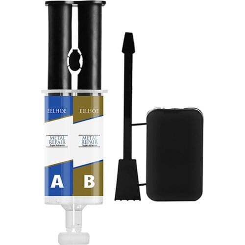 Metal Repair Gel Group Double Tube Industrial Heat Resistance Cold Weld Metal Repair Paste for Metal Casting Defect d88