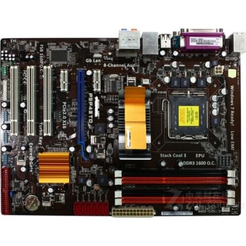 ASUS P5P43TD original mainboard PC LGA 775 DDR3 USB2.0 16GB P43 USED Desktop motherboard