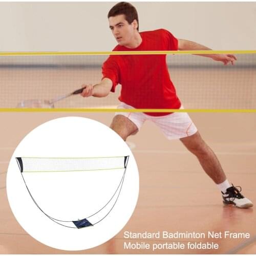 300x150cm Portable Volleyball Standard Badminton Net Set Removable Tennis Nets For Indoor Outdoor Sport