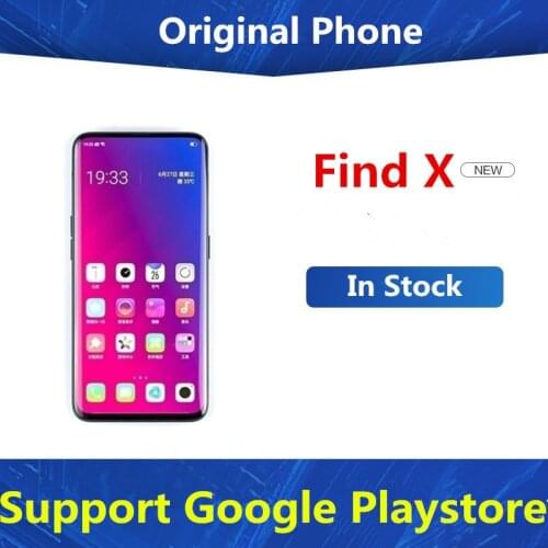 Oppo Find X Smart Phone Snapdragon 845 Android 8.1 6.42" AMOLED 25.0MP+20.0MP+16.0MP Face ID OTG 8GB RAM 256GB ROM VOOC