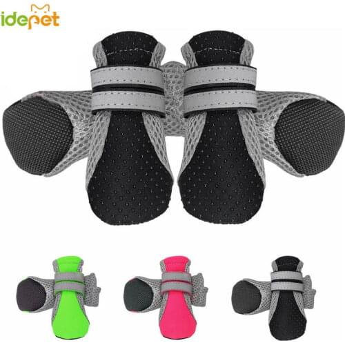 New Sport Dog Shoes For Large Dogs Pet Outdoor Rain Boots Non Slip Puppy Running Sneakers Waterpoof Boots Pet Accessories