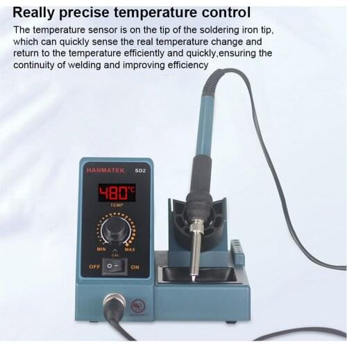 60W Welding Station Adjustable Digital Display Constant Temperature Welding Rework Station SD1/SD2 Intelligent Solder Repair