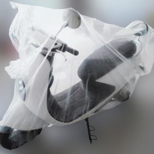 High-quality Transparent Motorcycle Dust Cover Wear-resistant Bicycle Cover Dust-proof Bicycle Rain Cover Motorbike Accessories