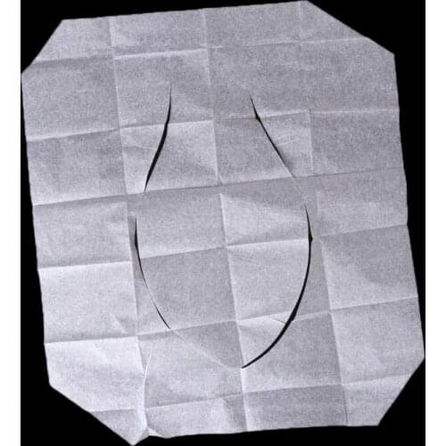 YYSD 10 Pcs/Bag disposable toilet seat cover mat 100% waterproof toilet paper pad