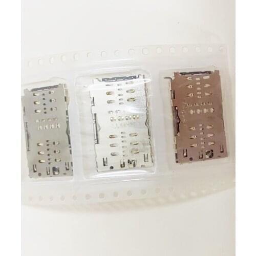 10PCS For Xiaomi Redmi 6 Note 8 SIM Card Reader Tray connector socket Slot Holder