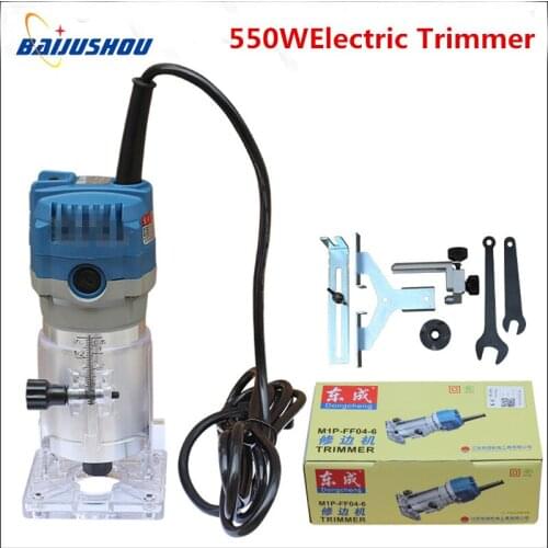 Electric Woodworking Trimmer 550W Electric Trimmer 220-240V Wood Router Electric Wood Edge(Double-insulated)