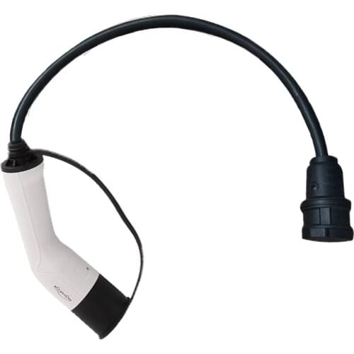 EVSE Charging Adapter 16A type 2 to schuko socket ev plug convertor