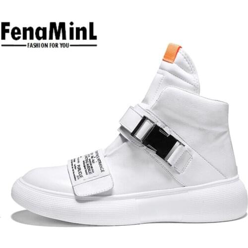 FenaMinL Men's Motorcycle Boots