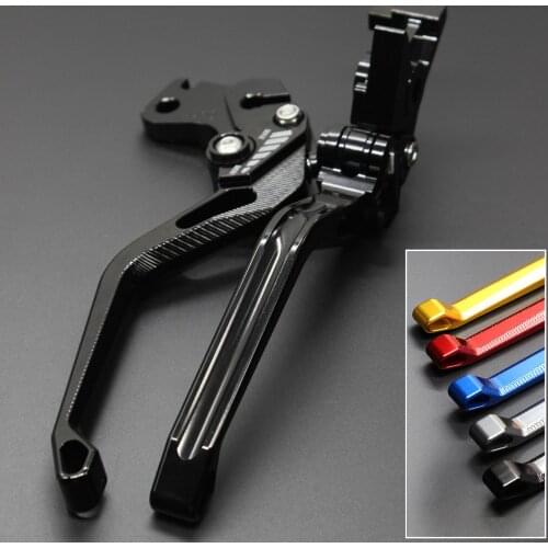 FX CNC Aluminum New Adjustable 3D Rhombus Motorcycle Brake Clutch Lever For Suzuki Katana 600 750 GSX 600F 750F 1992-2006
