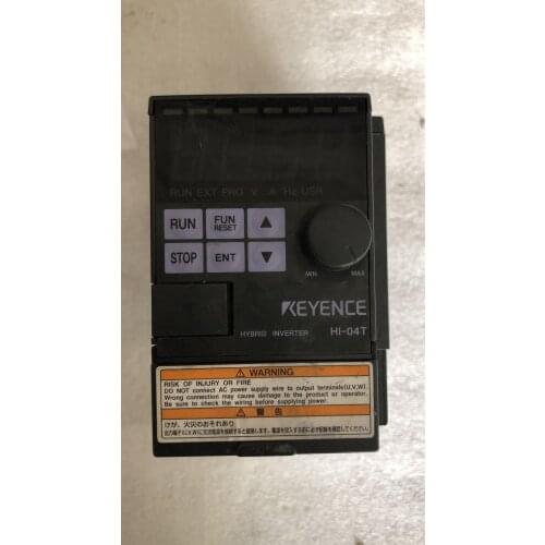 HI-04T 220V 0.4KW inverter , used in good condition . 80% appearance new , good working , free shipping