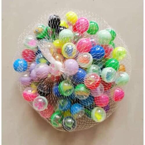 100pc/pack 32mm transparent plastic surprise ball capsules toys for capsule toy vending machine