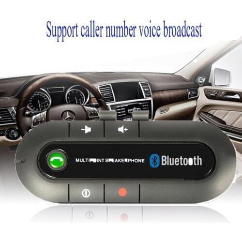 Kebidu Hot Sell Android 4.1 Speakerphone Universal Bluetooth Handsfree Car Kit Wireless Bluetooth Auto MP3 music Player
