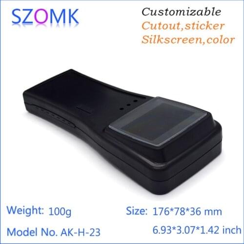 10 pcs, electronics box plastic enclosure sensor junction box 176*76*35mm handheld project enclosure LCD control box