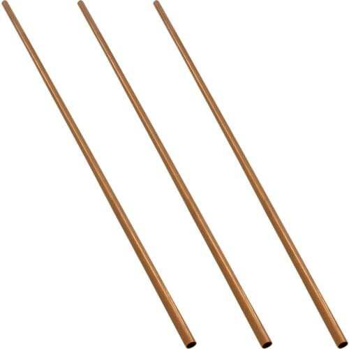 MroMax Hot Copper Round Pipe Straight Joint Fitting 8*7/8*6/8*5/9*8/9*7/9*6/10*8mm Length 500mm Pipe Fitting Facilities 1/2/3pcs