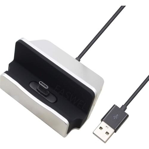 USB 3.1 Type-C Charger Dock Desktop Stand for BlackBerry KEY2 Motion