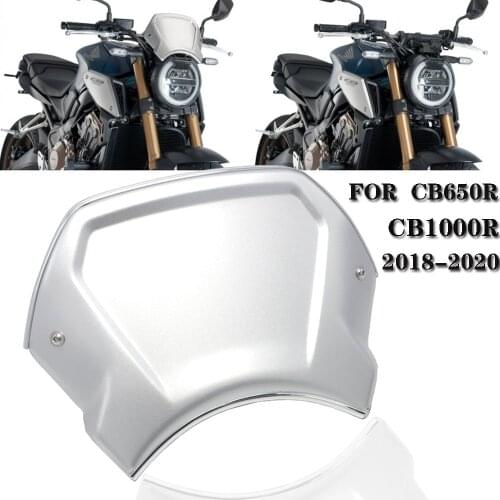 New Motorcycle Accessories Modified WindScreen Windshield Front Deflector FOR HONDA CB650R CB1000R CB 650 1000 R 2018 2019 2020