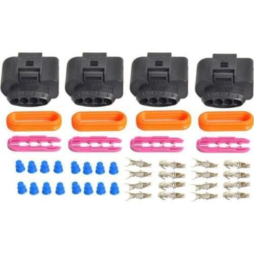 New 1 Set Ignition Coil Connector Repair Kit IC39 For A~udi A4 A6 A8 for V~W for Passat Jetta Touran Transporter