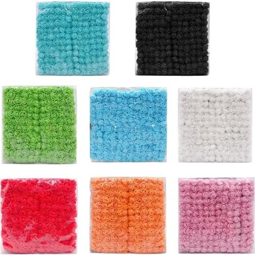 Mini Realistic Rose Flower Set Colorful DIY Foam Flower Home Decoration Artificial Crafts for House Wall Wedding Decor