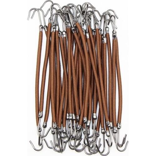 5pcs Ponytail Rubber Hook Elastic Hair Bands for Women Girls Gum Hooks Hair Accessories Styling Tools Holder Bungee Hairbands