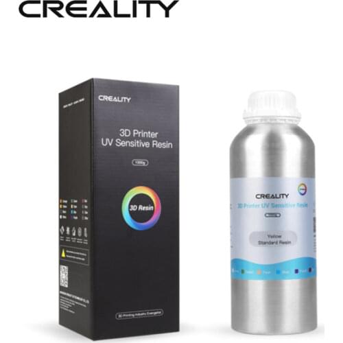 Creality 3D LCD Standard Resin 500g High Printing Accuracy UV-Curing Resin 405nm Standard Photopolymer Resin for LCD Printer