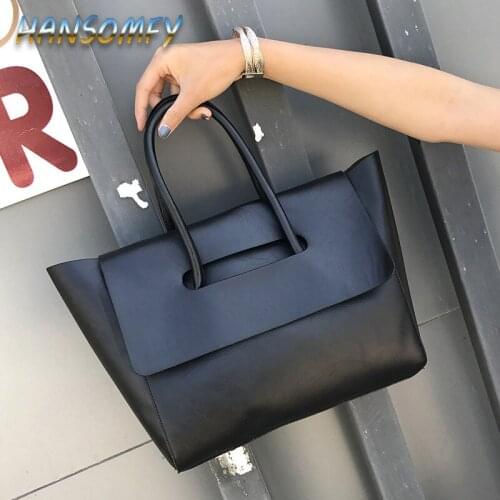 HANSOMFY 2019 Women Handbag Messenger Bags For Ladies Fashion Shoulder Bag Lady PU Leather Casual Female Shopper Tote LZ-29