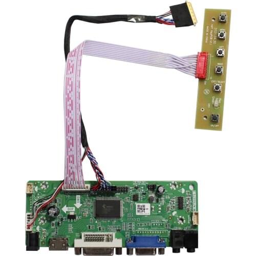 HD MI DVI VGA Audio LCD Controller Board For 15.6inch B156XW02 LP156WH2 1366X768 LCD Screen