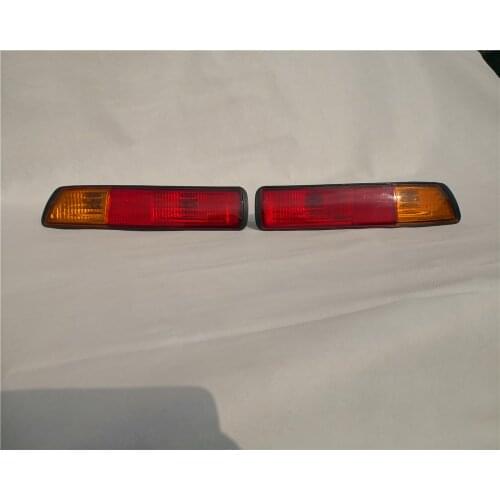 2PCS Reb Tail Bumper Lamp Rear Light For Mitsubishi Pajero Montero Shogun 3 III 2001-2002 MR508783 MR508784