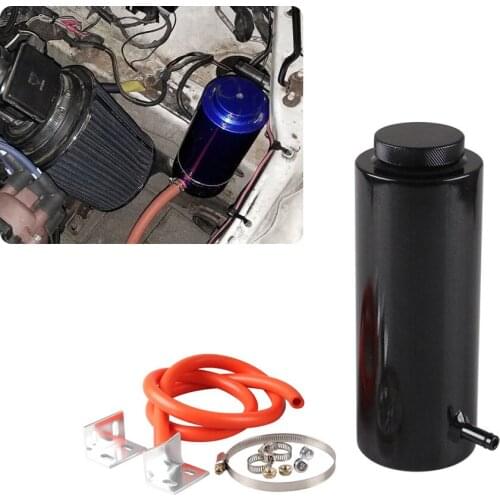 Car Modification Parts Car Universal Water Tank 800ml Aluminum Alloy Cooling Water Tank Auxiliary