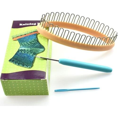 1 Set Weaving Socks Knitting Loom DIY Crafts Knitting Tools For Sock Scarf Hat Weaver Needle Sewing Knitting Tool Accessories