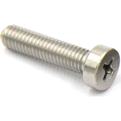 25-50Pcs 304 A2-70 Stainless Steel GB822 Phillips Cheese Head Screw Cross Thin Low Short Cap Round Column Head Bolt