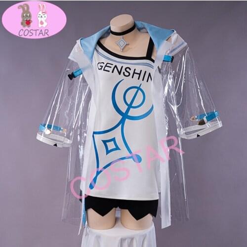 Anime! Genshin Impact Lumine Game Suit Scenic Spot Linkage Tide Clothing Uniform Cosplay Costume Halloween Party Outfit Women