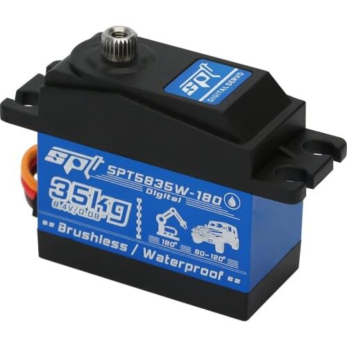 Waterproof 35KG Large Torque Digital Servo SPT 5835W for 1/10 Scale RC Crawler Car TRAXXAS TRX4 SCX10